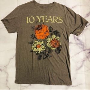 10 years Tour Band Tshirt